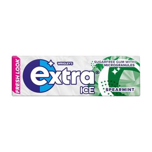 WRIGLEY EXTRA ICE SUGAR FREE SPEARMINT - 10PCE - WRIGLEY