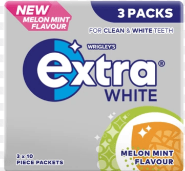 WRIGLEY EXTRA MELON 10PC - 3PK - WRIGLEY