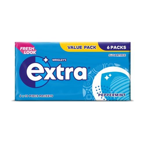 WRIGLEY EXTRA PEPPERMINT - 84G - WRIGLEY