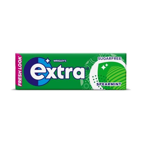 WRIGLEY EXTRA SUGAR FREE SPEARMINT - 10PCE - WRIGLEY