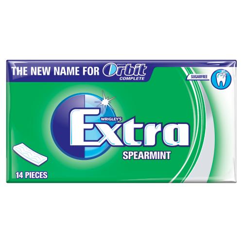 WRIGLEY'S EXTRA SPEARMINT - 14 PIECES - WRIGLEY'S