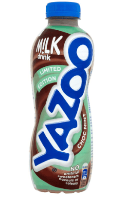 YAZOO CHOC MINT MILK LTD ED - 400ML - YAZOO