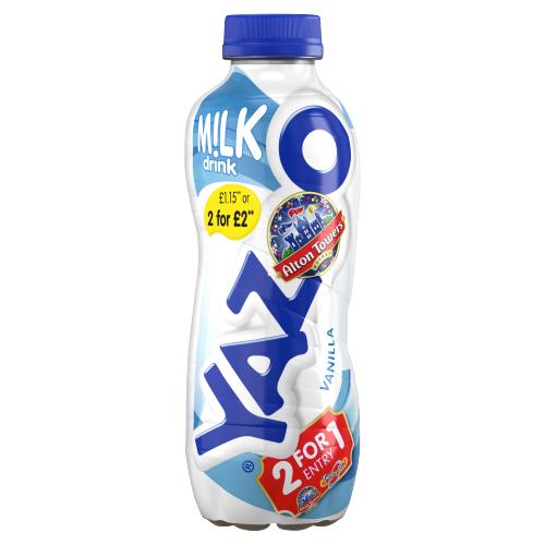 YAZOO VANILLA MILK - 400ML - YAZOO