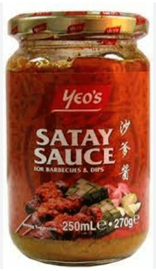 YEO'S SATAY SAUCE - 250ML - YEO'S