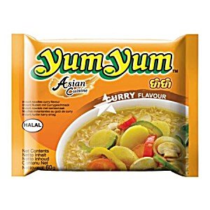 YUM YUM ASIAN CUISINE CURRY FLAVOUR - 60G - YUM YUM