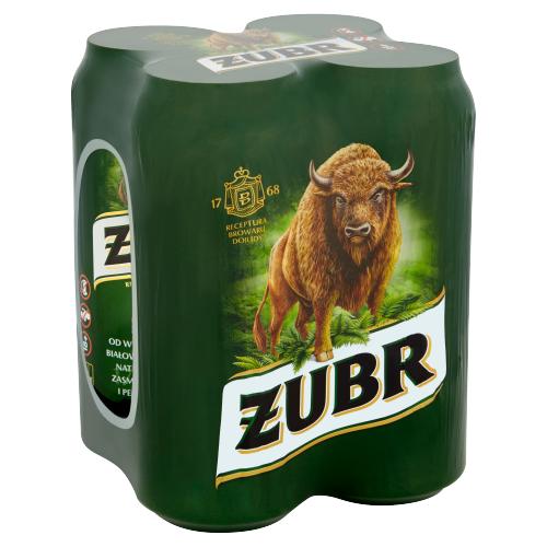 ZUBR BEER - 500ML - ZUBROWKA