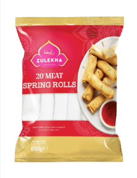 ZULEKHA 20 MEAT SPRING ROLL - 650G - ZULEKHA