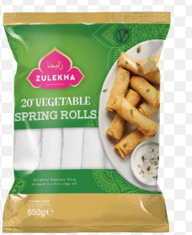 ZULEKHA 20 VEGETABLE SPRING ROLL - 650G - ZULEKHA