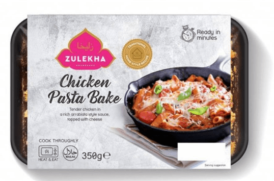 ZULEKHA CHICKEN PASTA BAKE - 350G - ZULEKHA