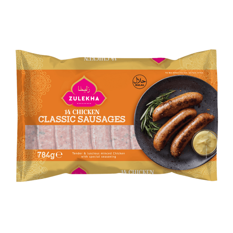 ZULEKHA CLASSIC CHICKEN SAUSAGE - 784G - ZULEKHA