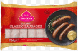 ZULEKHA CLASSIC LAMB SAUSAGE - 784G - ZULEKHA