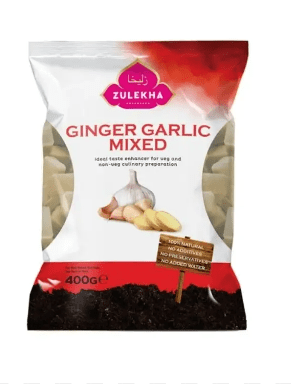 ZULEKHA GINGER GARLIC MIXED - 400G - ZULEKHA