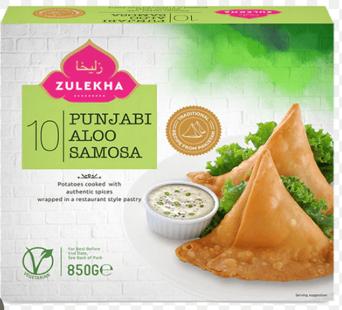 ZULEKHA PUNJABI ALOO SAMOSA - 850G - ZULEKHA