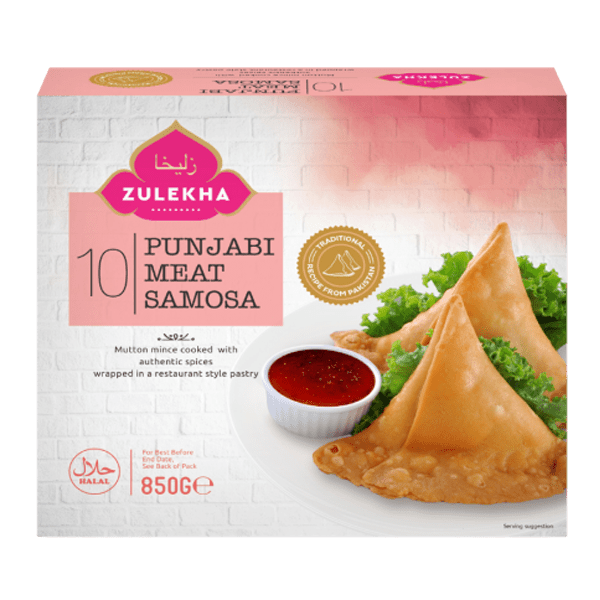 ZULEKHA PUNJABI MEAT SAMOSA - 850G - ZULEKHA