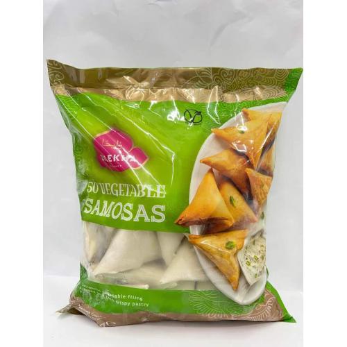 ZULEKHA VEGETABLE SAMOSA 50 PCS - 1.6KG - ZULEKHA