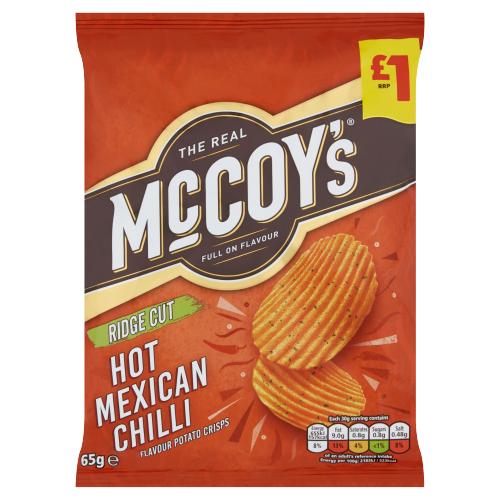 MCCOYS HOT MEXICAN CHILLI - 65G