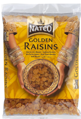 NATCO GOLDEN RAISINS - 100G