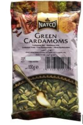 NATCO CARDAMOM GREEN - 100G
