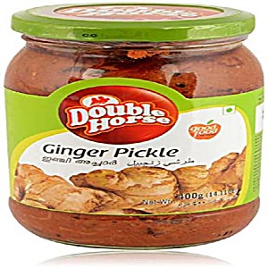 DOUBLE HORSE GINGER PICKLE - 400G