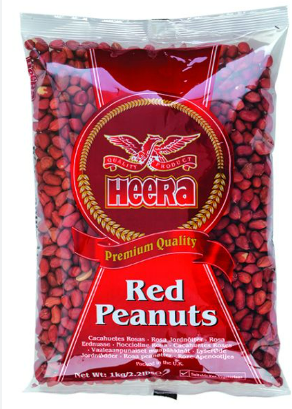 HEERA RED PEANUTS- 1KG