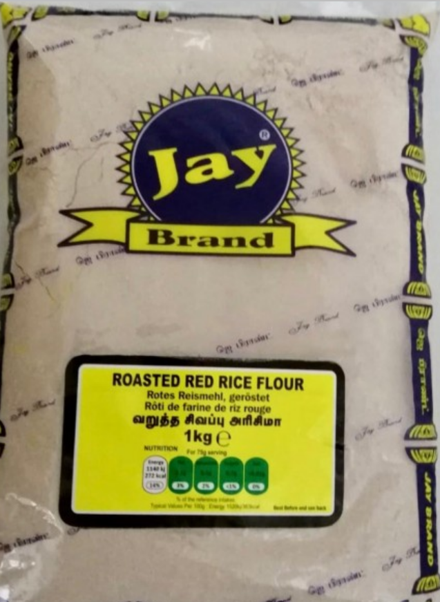 JAY BRAND ROASTED RED RICE FLOUR - 1KG
