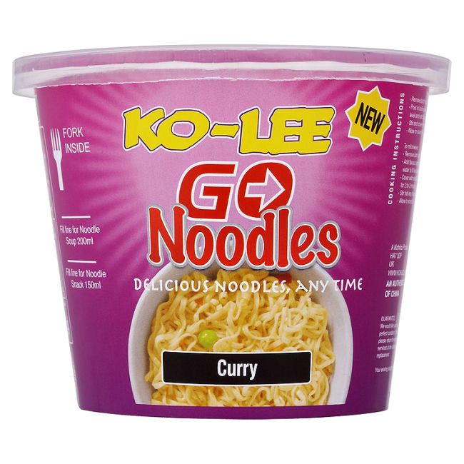 KO-LEE CUP NOODLE CURRY - 65G