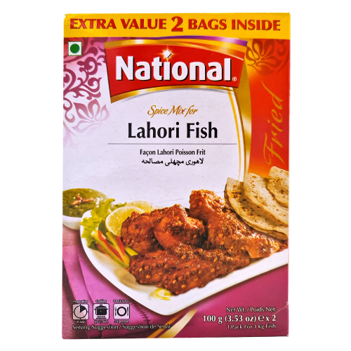NATIONAL SPICE MIX FOR LAHORI FISH - 200G