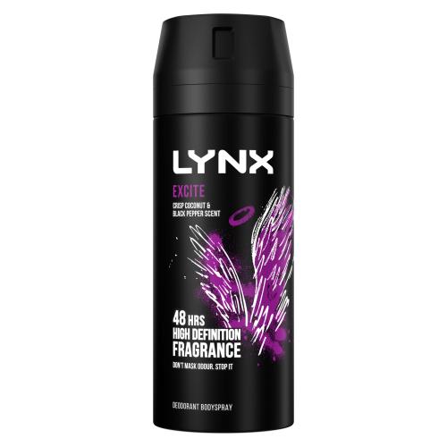 LYNX BODYSPRAY EXCITE - 150ML