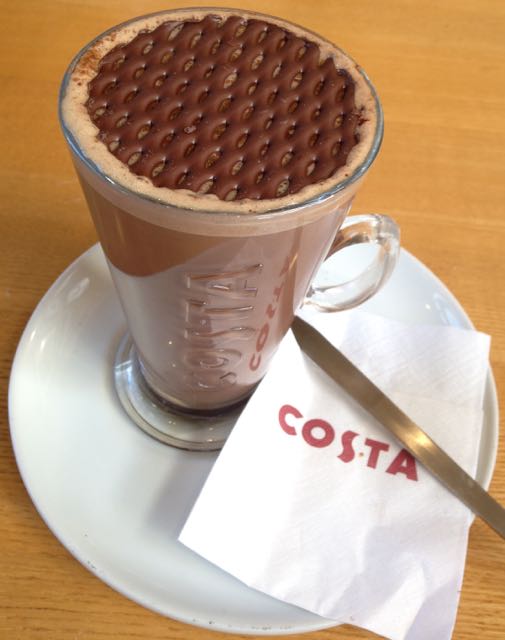 Costa Regular Hot Chocolate Caramel