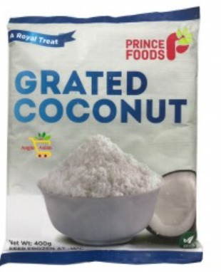 PRINCE FOODS GRATED COCONUT - 400G