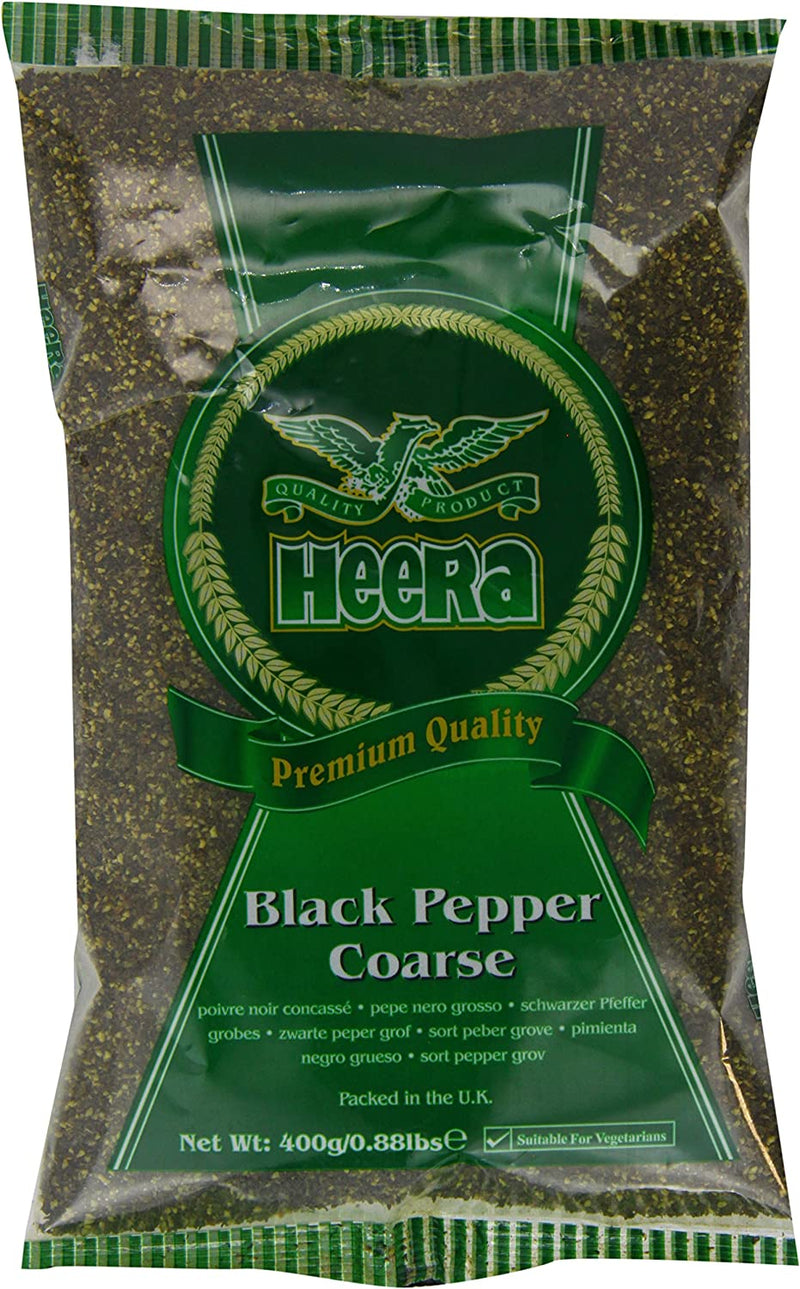 HEERA BLACK PEPPER COARSE- 400G