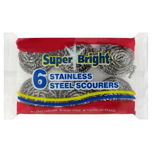 SUPER BRIGHT STEELSCOURER - 6PACK