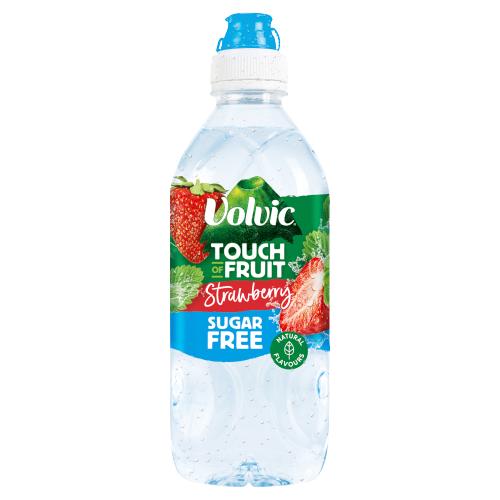 VOLVIC TOUCH OF FRUIT STRAWBERRY SUGAR FREE - 750ML