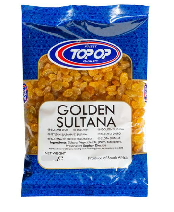 TOP-OP GOLDEN SULTANA - 750G