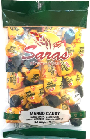 SARAS MANGO CANDY - 75G