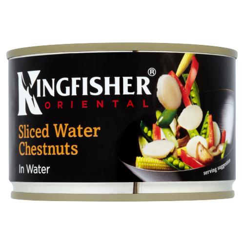 K/FISHER WATER CHESTNUTS IN WATER - 225G