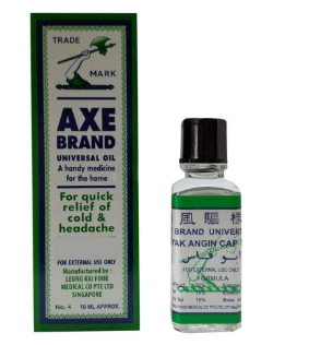 AXE BRAND UNIVERSAL OIL FOR QUICK RELIEF OF COLD & HEADACHE - 10ML