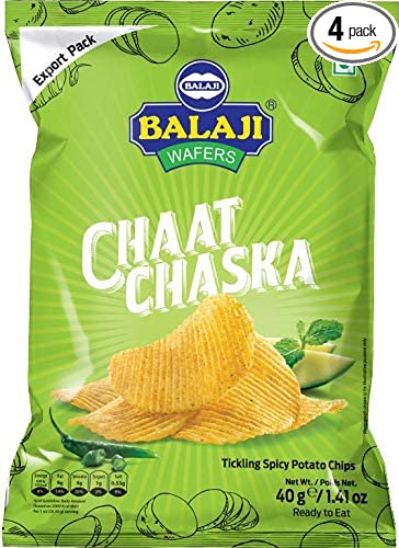 BALAJI CHAAT CHASKA CRISPS - 40G