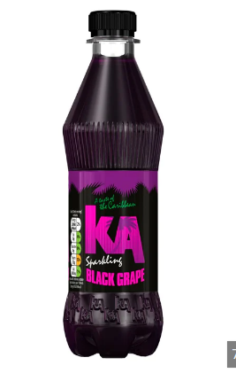 KA SPARKLING BLACK GRAPE - 500ML
