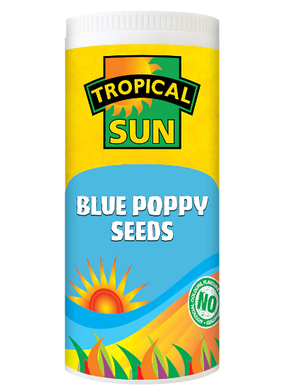 TROPICAL SUN BLUE POPPY SEED - 100G
