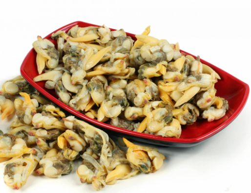 COOKED CLAM MEAT -HALF SHELL (SEAHAWK)  - 1KG
