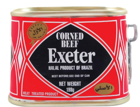 EXETER CORNED BEEF - 198G