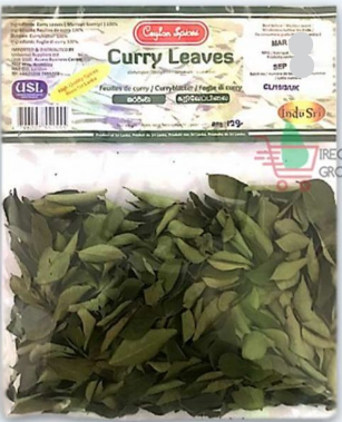CEYLON SPICES CURRY LEAVES (DEHYDRATED) - 25G