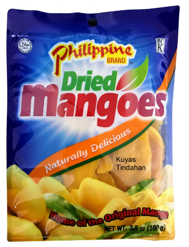 PHILIPPINE DRIED MANGOES - 100G