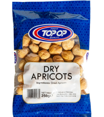TOP-OP DRY APRICOTS - 250G