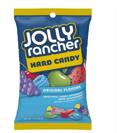 JOLLY RANCHER HARD CANDY ORIGINAL FLAVOURS -198G