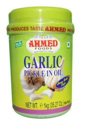 AHMED GARLIC PICKLE IN OIL - 1KG