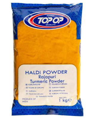 TOP-OP HALDI POWDER RAJAPURI (TURMERIC) 1kg
