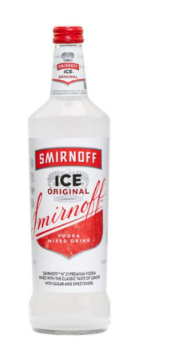 SMIRNOFF ICE VODKA MIXED DRINK - 70CL