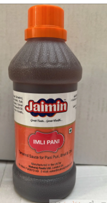 JAIMIN IMLI PANI - 500ML